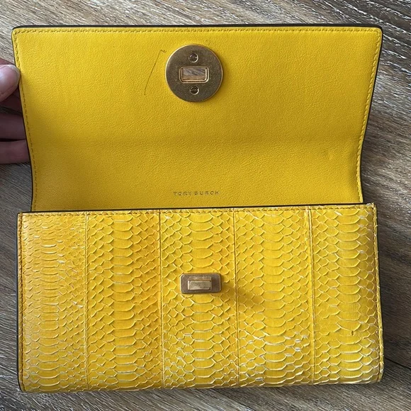 Tory Burch Kira Exotic Continental Wallet - Picture 11 of 16